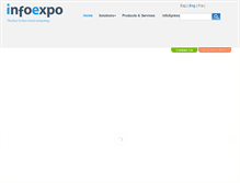 Tablet Screenshot of infoexpo.com.mx