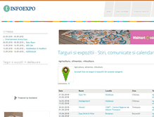 Tablet Screenshot of infoexpo.ro